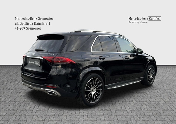 Mercedes-Benz GLE cena 239900 przebieg: 97229, rok produkcji 2018 z Sosnowiec małe 301